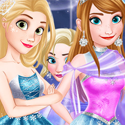 Play Disney Snow Flakes Winter Ball