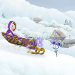 Magical Sled Race Game